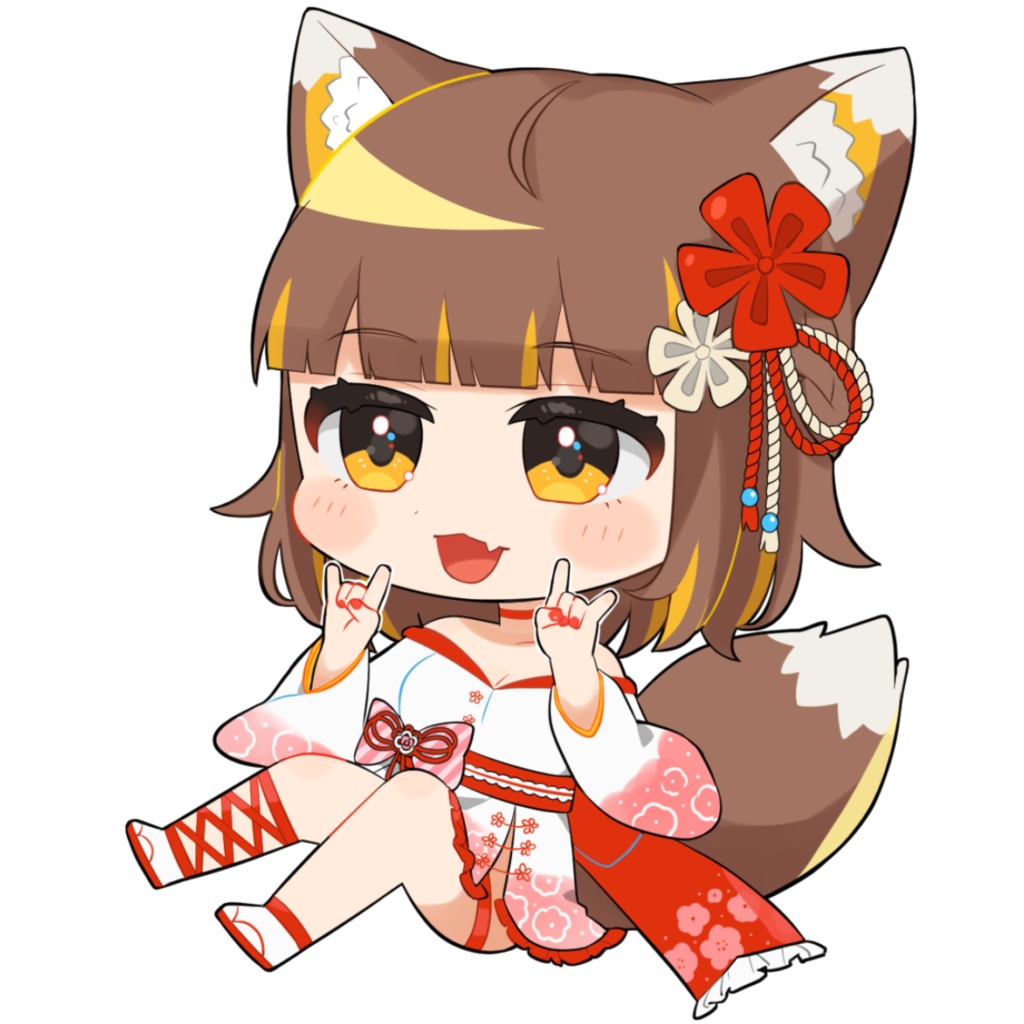 🌙公式🍊癒月ゆずステッカー