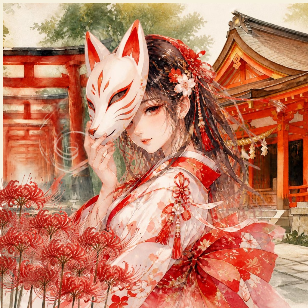 お狐様