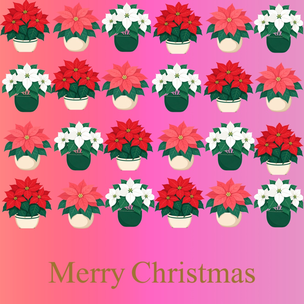 ポインセチアRED（クリスマス用）