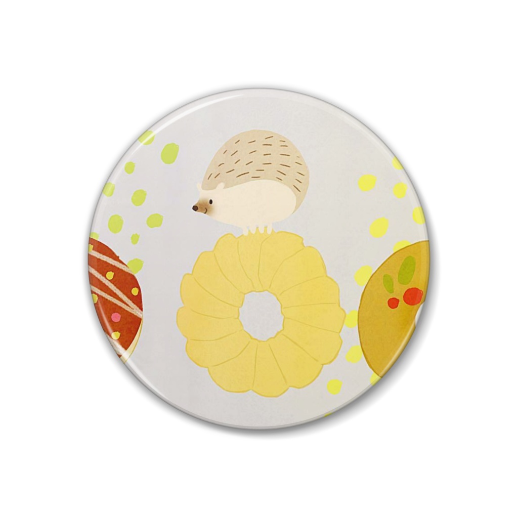 ハリネズミとドーナツ