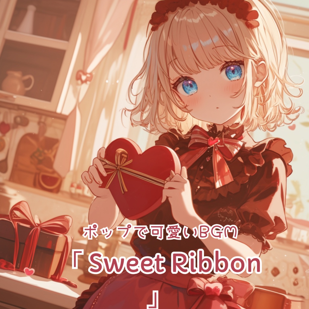 【フリーBGM】「 Sweet Ribbon 」ポップでかわいいBGM / 作業・配信 /