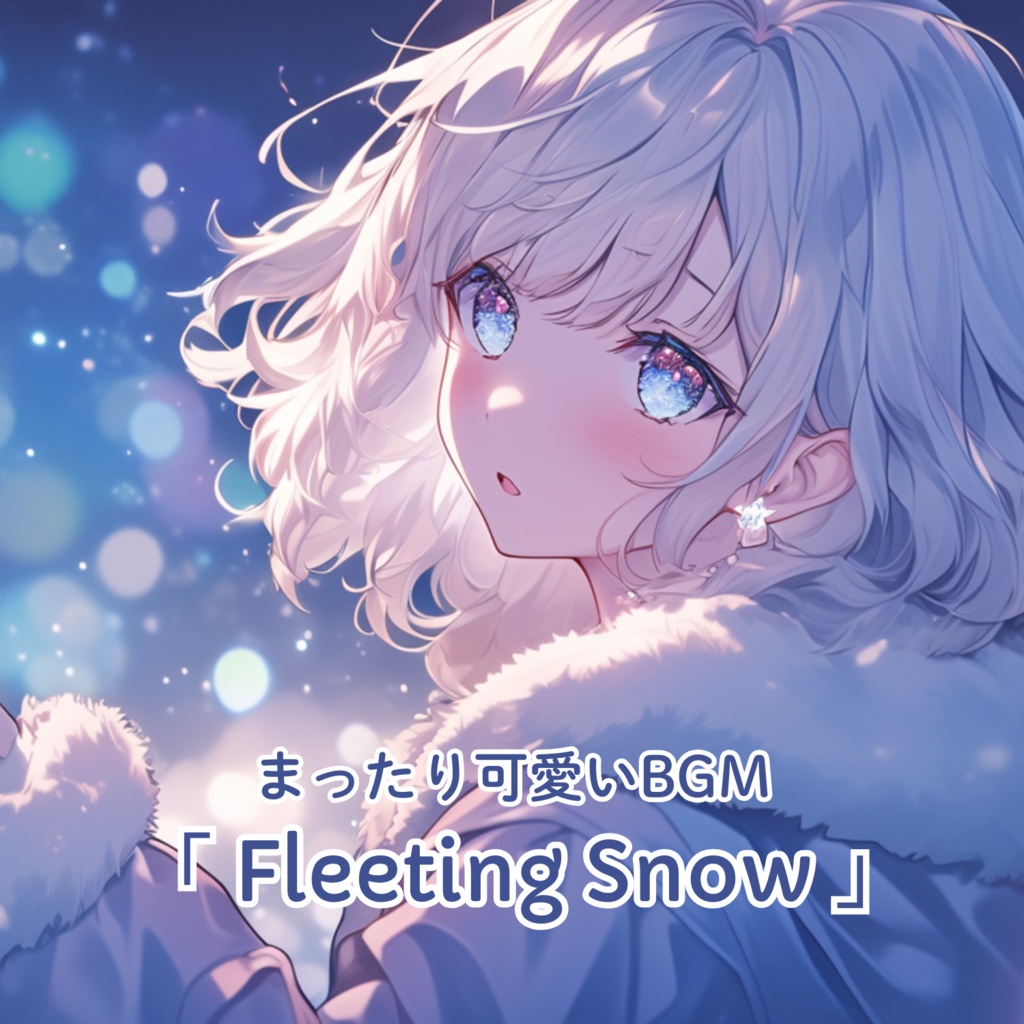 【フリーBGM】「 Fleeting Snow」まったり可愛いBGM / 作業・配信 /
