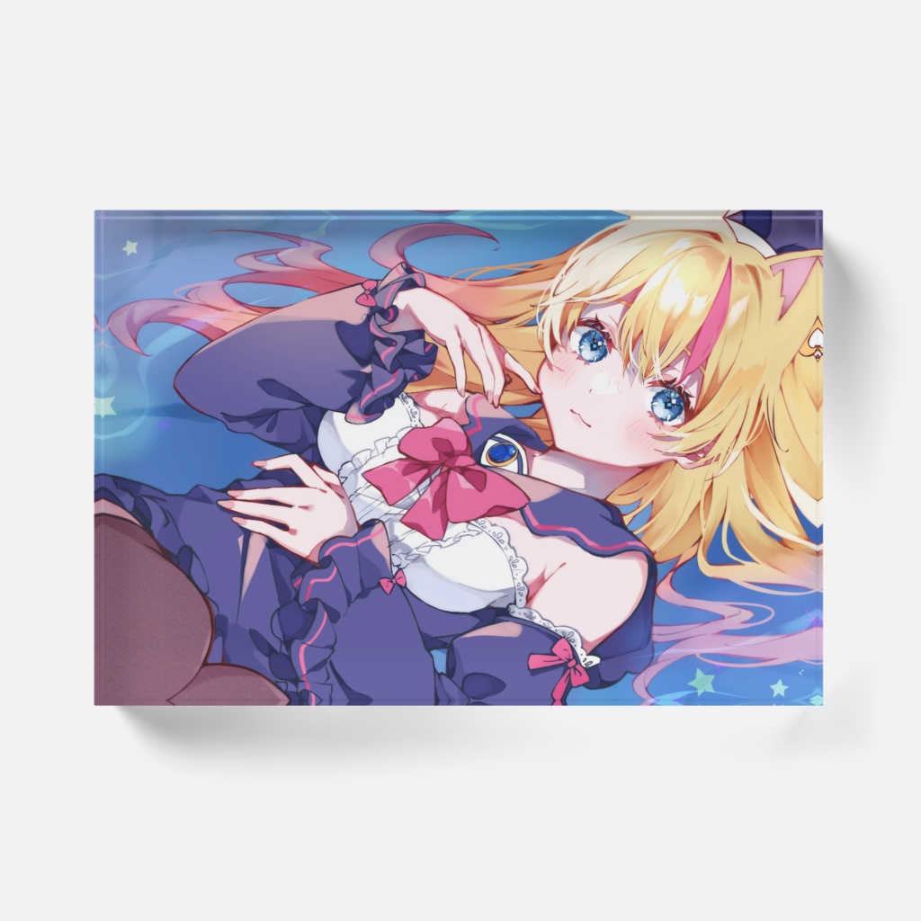 城星メイ アクリルブロック①