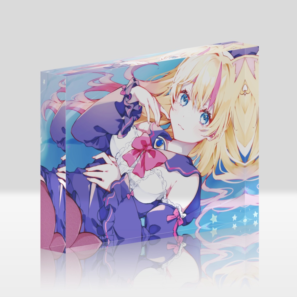 城星メイ　アクリルブロック①