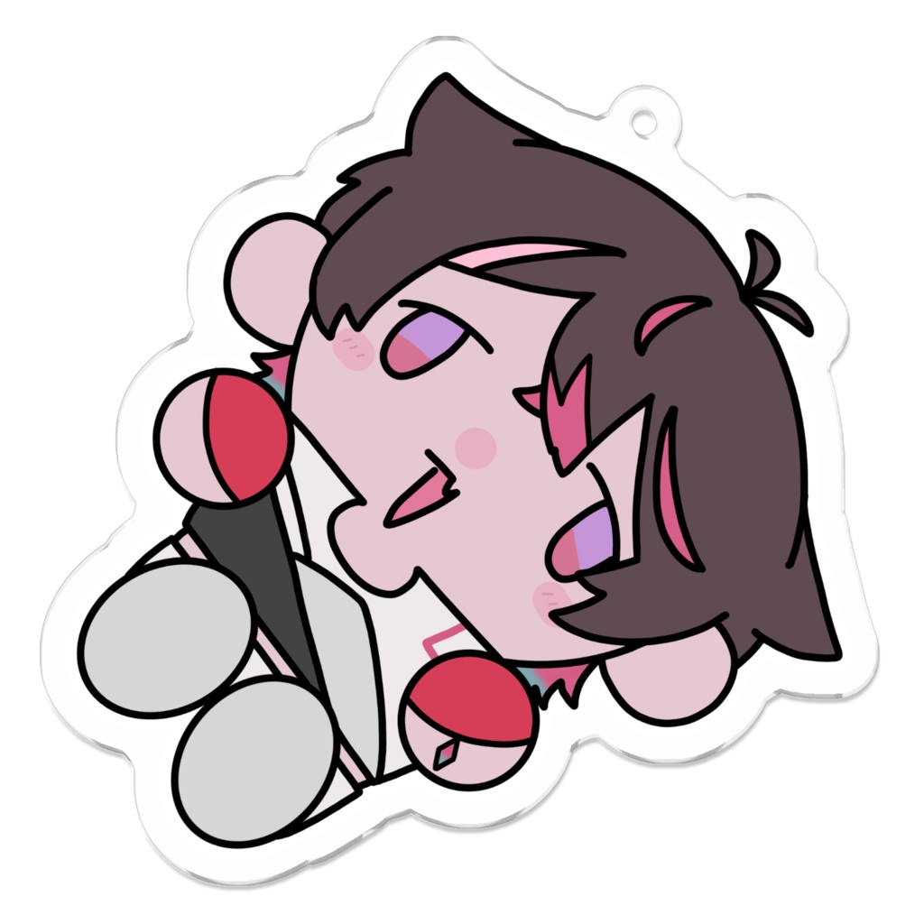 デュクス・オルトゥス おあ顔 アクリルキーホルダー