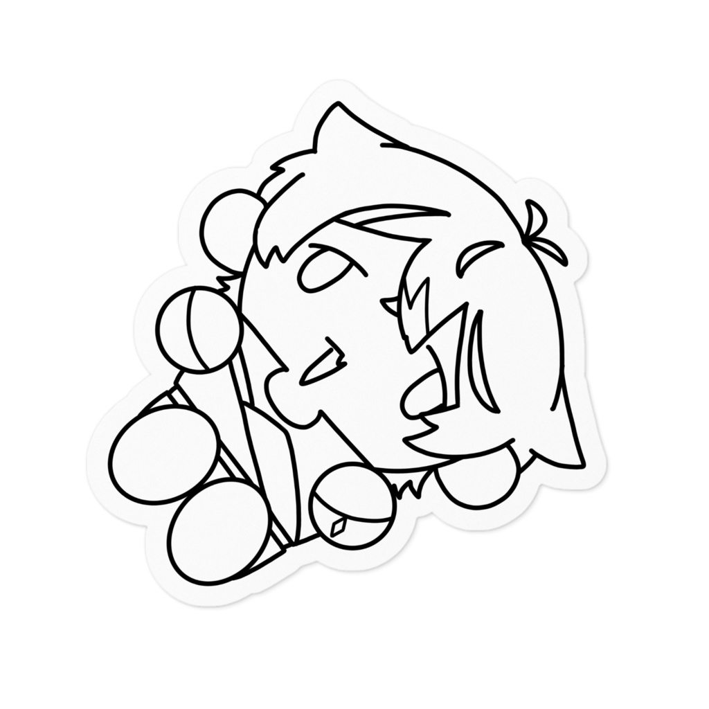 デュクス・オルトゥス おあ顔 ステッカー