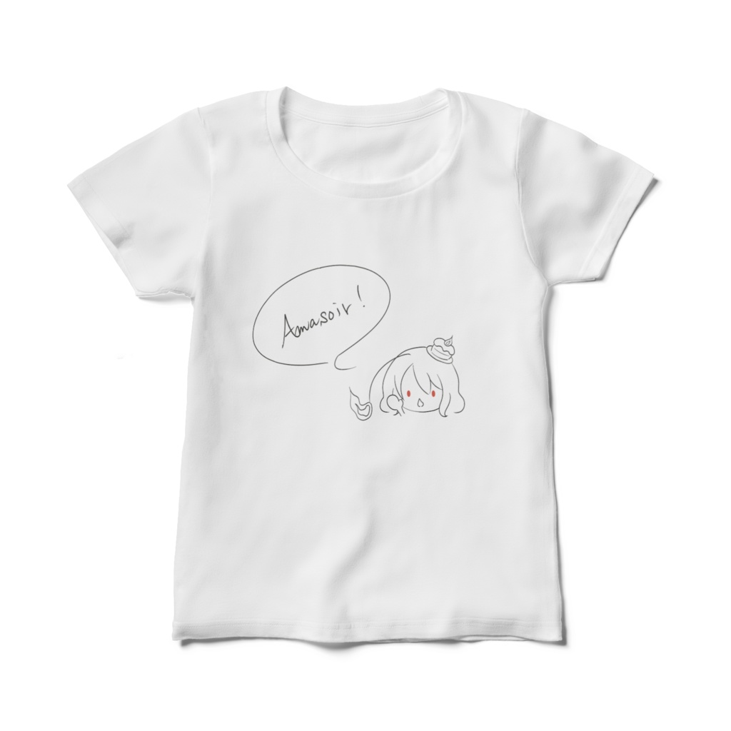 甘透灯☪︎グッズ　あまソヮT（レディース）