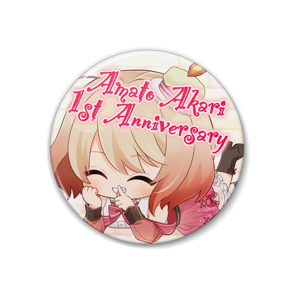 甘透灯☪︎1st Anniversary 缶バッジ(限定Ver.)