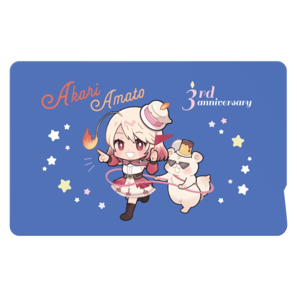 甘透灯☪︎3周年記念ICカードステッカー