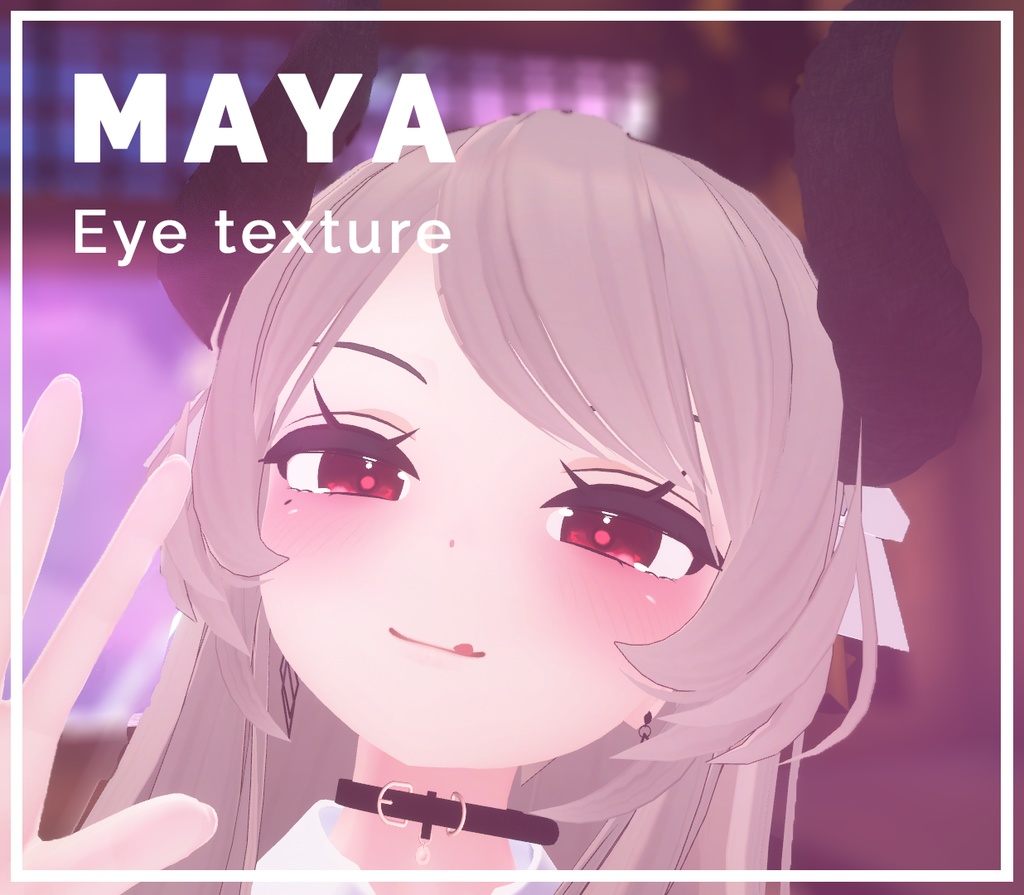 [VRCHAT] 舞夜 / Maya eyes texture / Anime Eyes Texture
