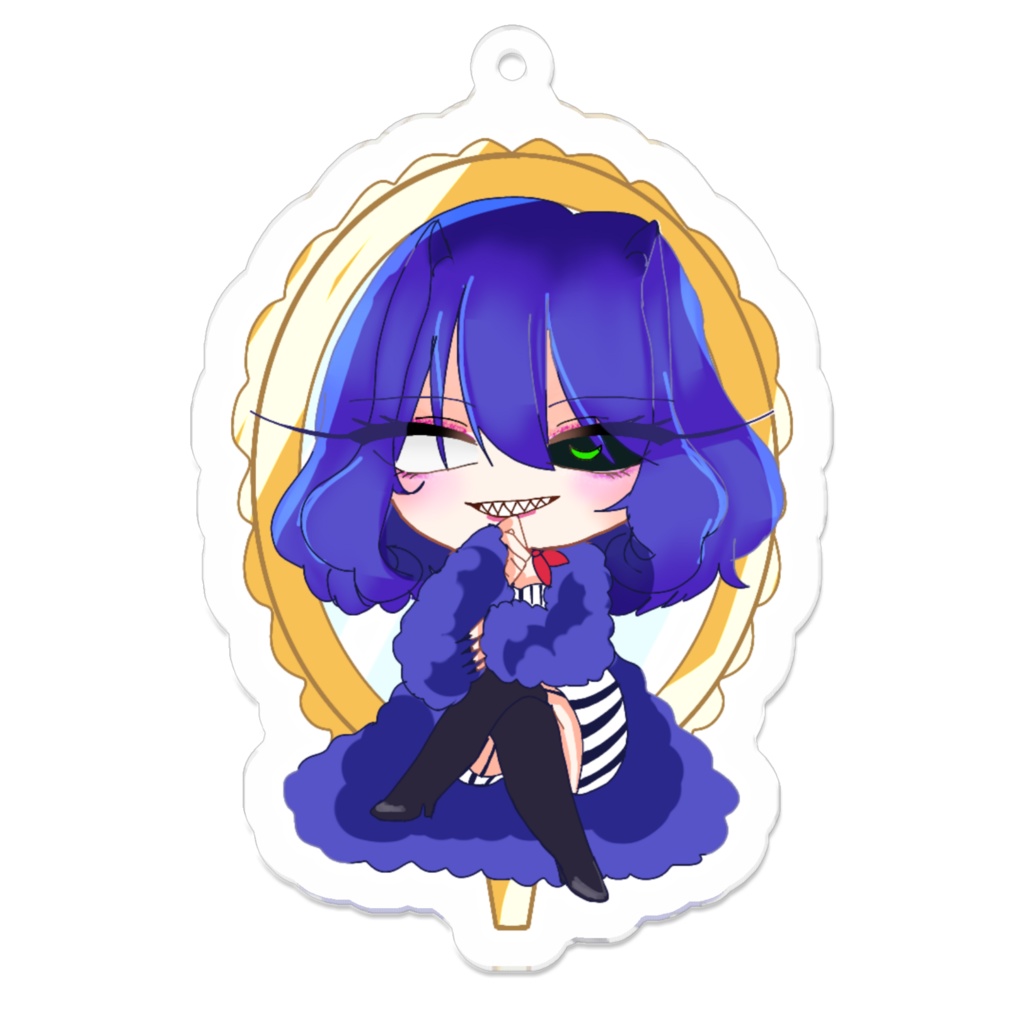 ぇごま　アクリルキーホルダー