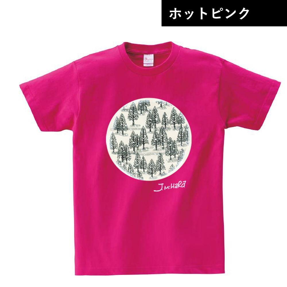 受付終了【期間限定・予約販売】はみだしっ子ラストページTシャツ(ホットピンク)