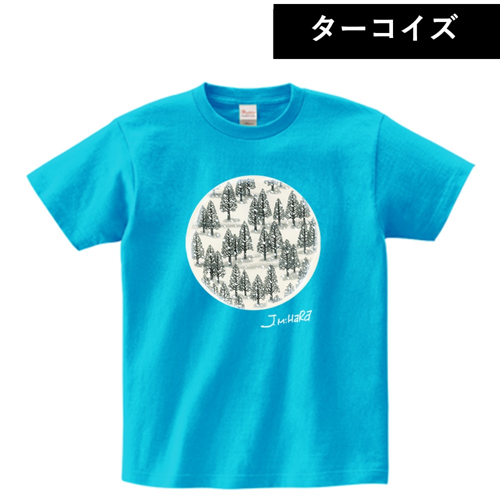 受付終了【期間限定・予約販売】はみだしっ子ラストページTシャツ(ターコイズ)