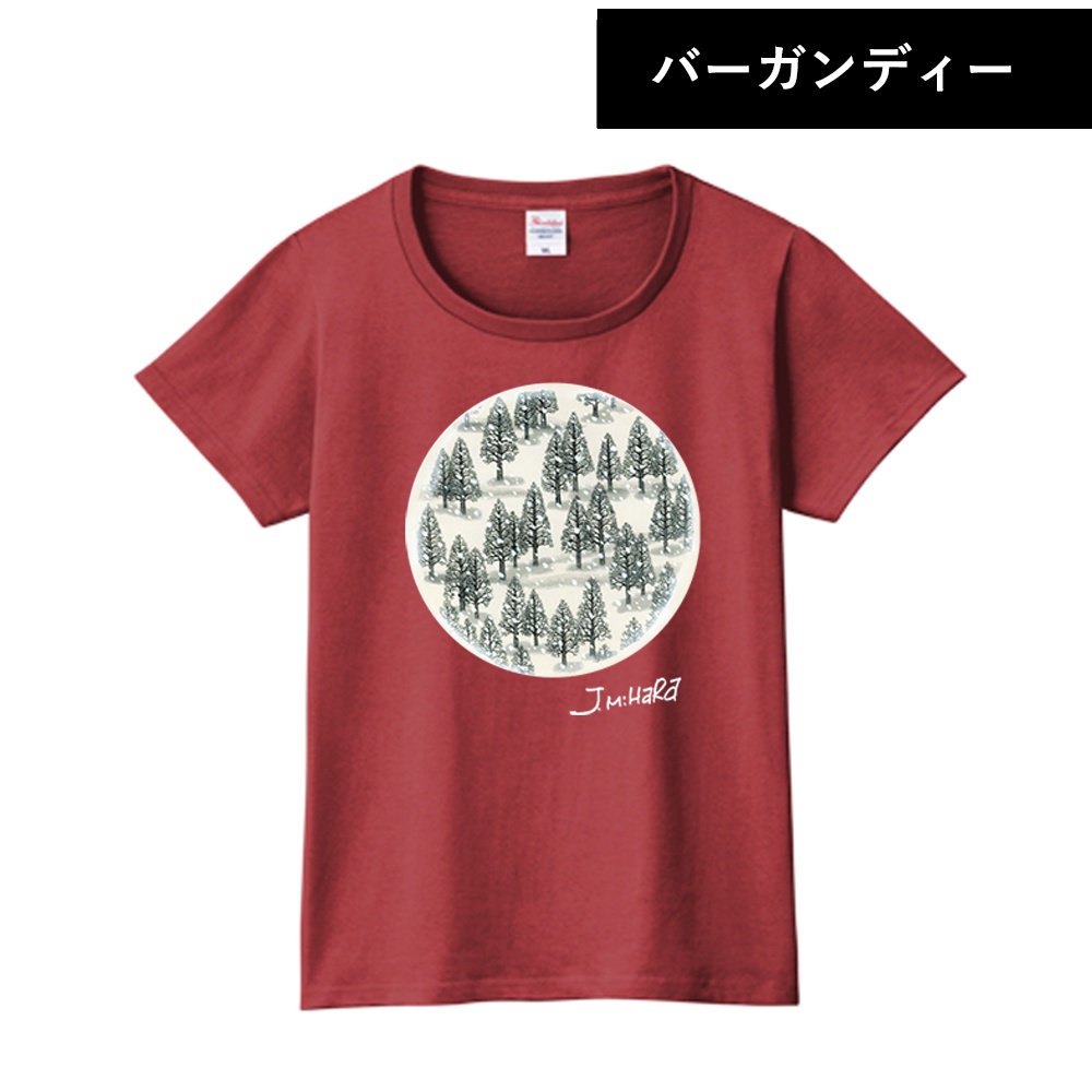 受付終了【期間限定・予約販売】はみだしっ子ラストページTシャツ（バーガンディ）