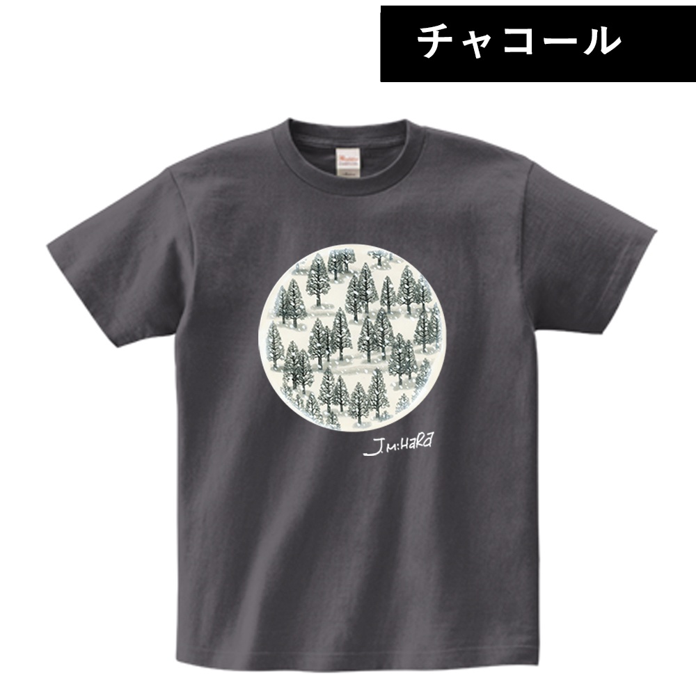 受付終了【期間限定・予約販売】はみだしっ子ラストページTシャツ(チャコール)