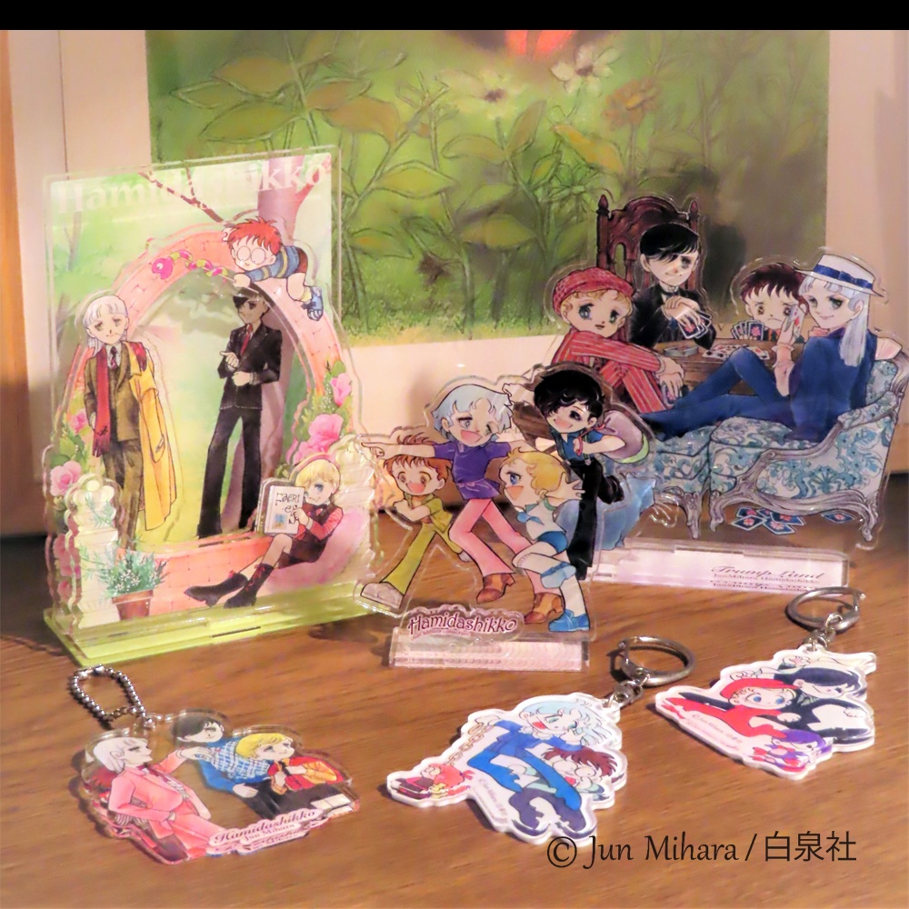 受付終了【期間限定・予約販売】はみだしっ子「バースデイカード」アクリルフィギュアセット