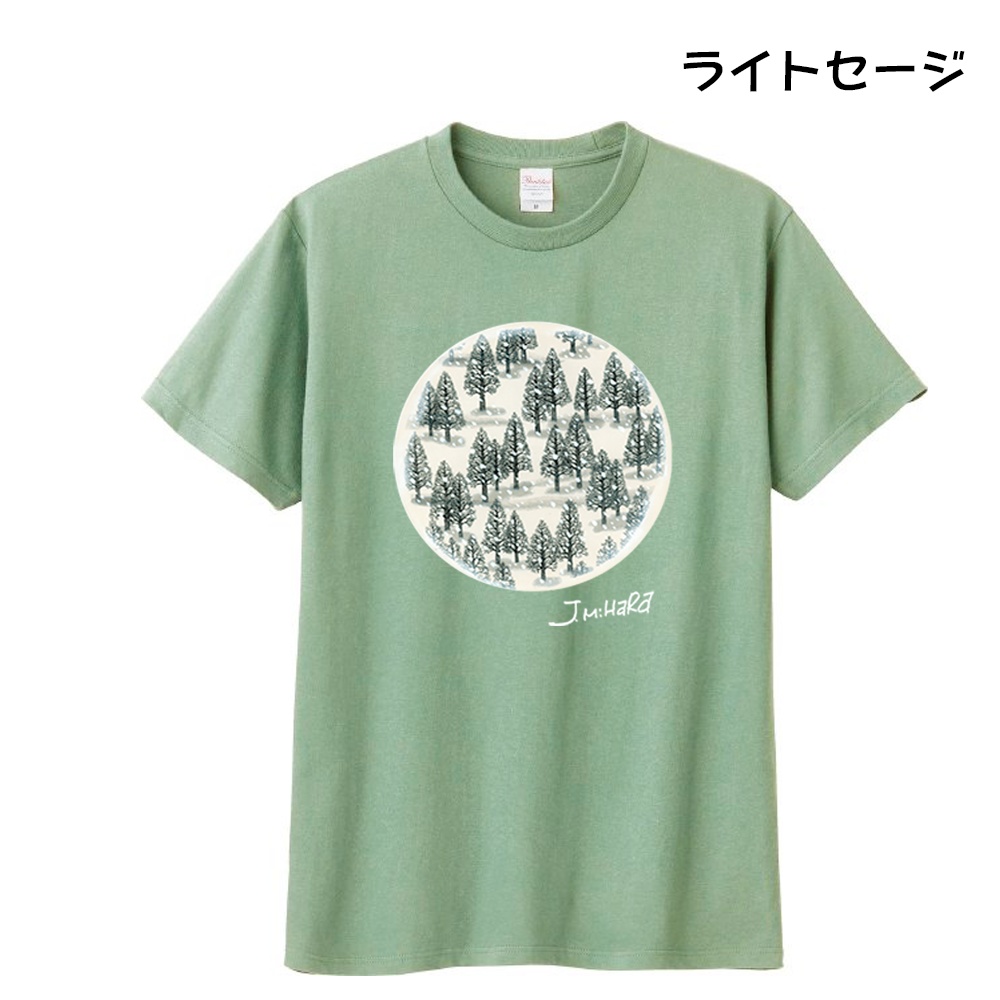 2024限定カラー【受注生産・受付終了】はみだしっ子ラストページTシャツ(ライトセージ)