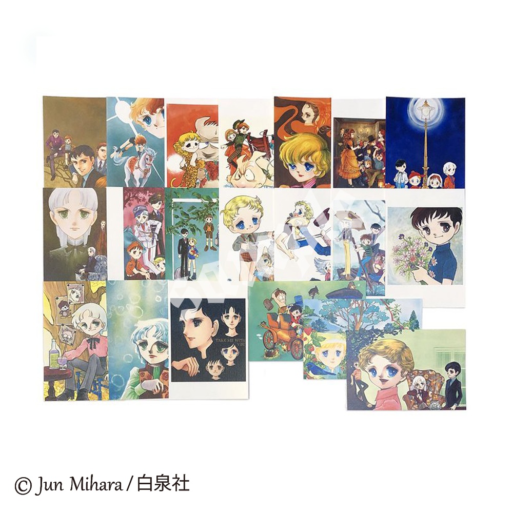 【スパンアートギャラリー製作】三原順 原画展 ポストカード20枚セット