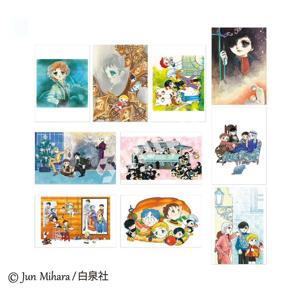 【スパンアートギャラリー製作】三原順 原画展 PartII ポストカード10枚セット