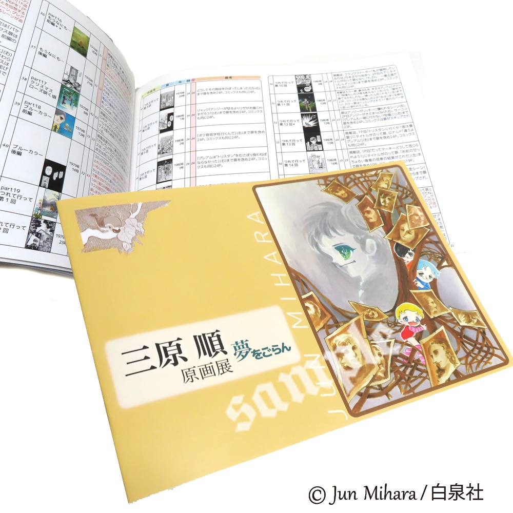 2026新作! 「三原順 原画展~夢をごらん~」パンフレット