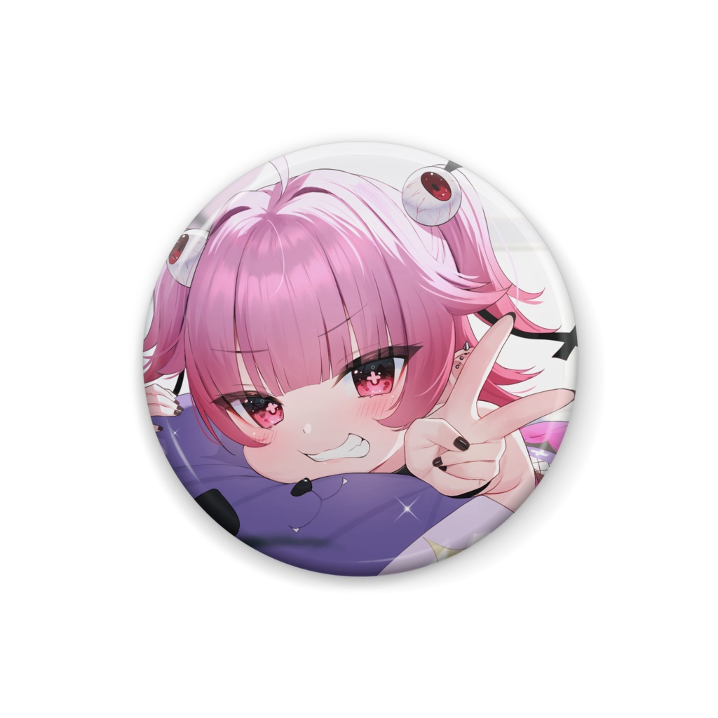 魔王ドクロ 缶バッチ