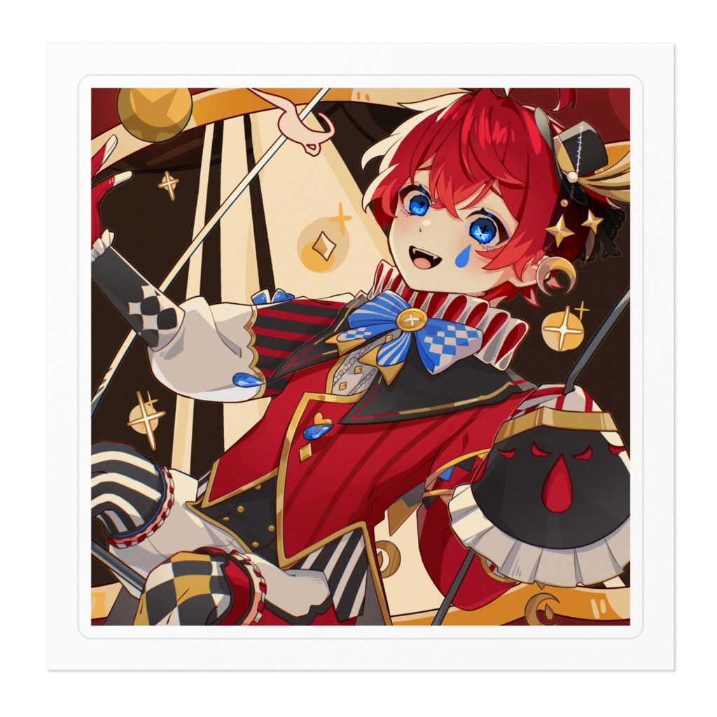 プリュイ・イストワール生誕祭ステッカー