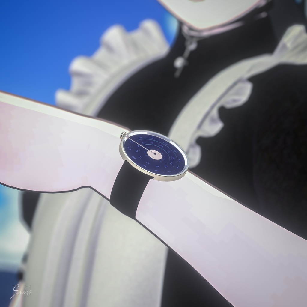 文字盤回転式 腕時計 Ruler