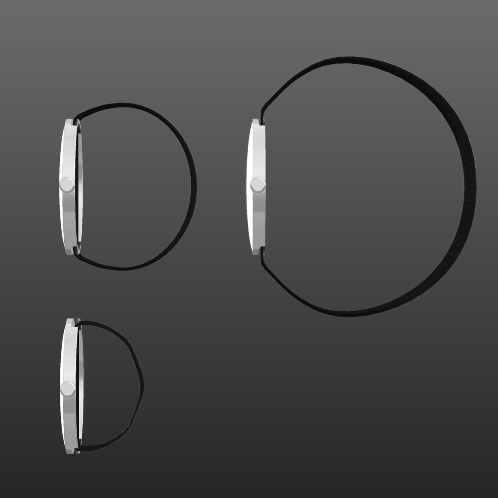 文字盤回転式 腕時計 Ruler