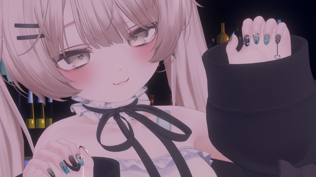 猫ちゃんネイル【21アバター対応+追加予定】