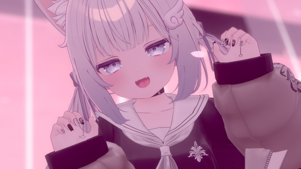 猫ちゃんネイル【21アバター対応+追加予定】