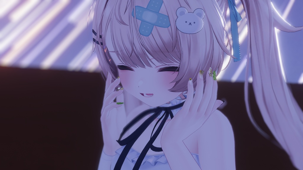 うさちゃんネイル【12アバター対応+追加予定】