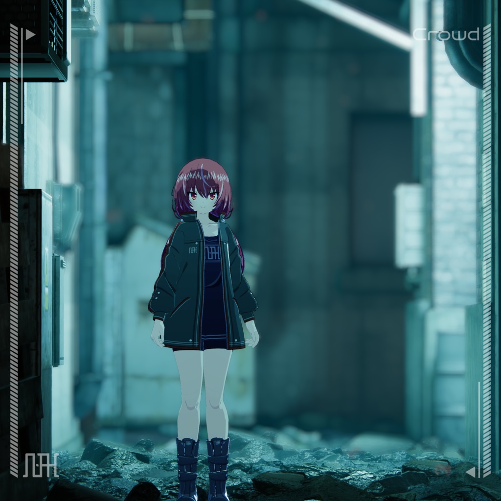 Crowd【メフィナ・ヴェルミア両対応専用衣装】