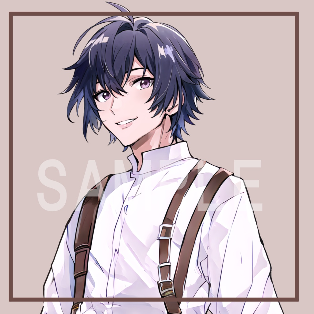 【立ち絵】中世ファンタジー・旅人風・青年【男性】