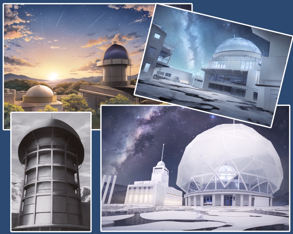 【背景素材】天文イメージ_施設_部屋【大量】