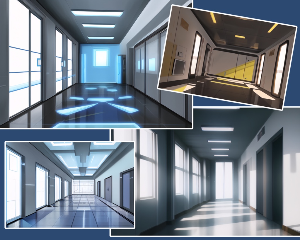 【背景素材】天文イメージ_施設_部屋【大量】