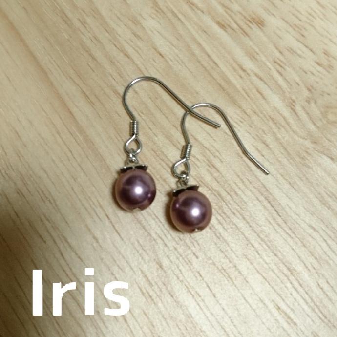 マンゴスチンのイヤーアクセ・シルバー