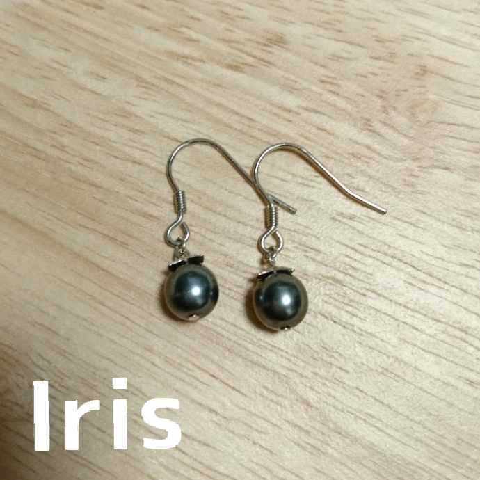 マンゴスチンのイヤーアクセ・シルバー