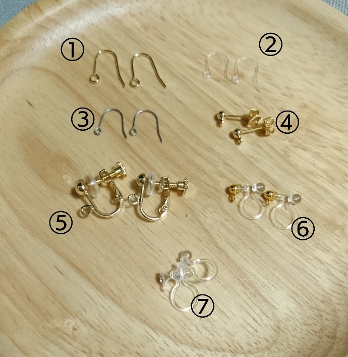 マンゴスチンのイヤーアクセ・ゴールド