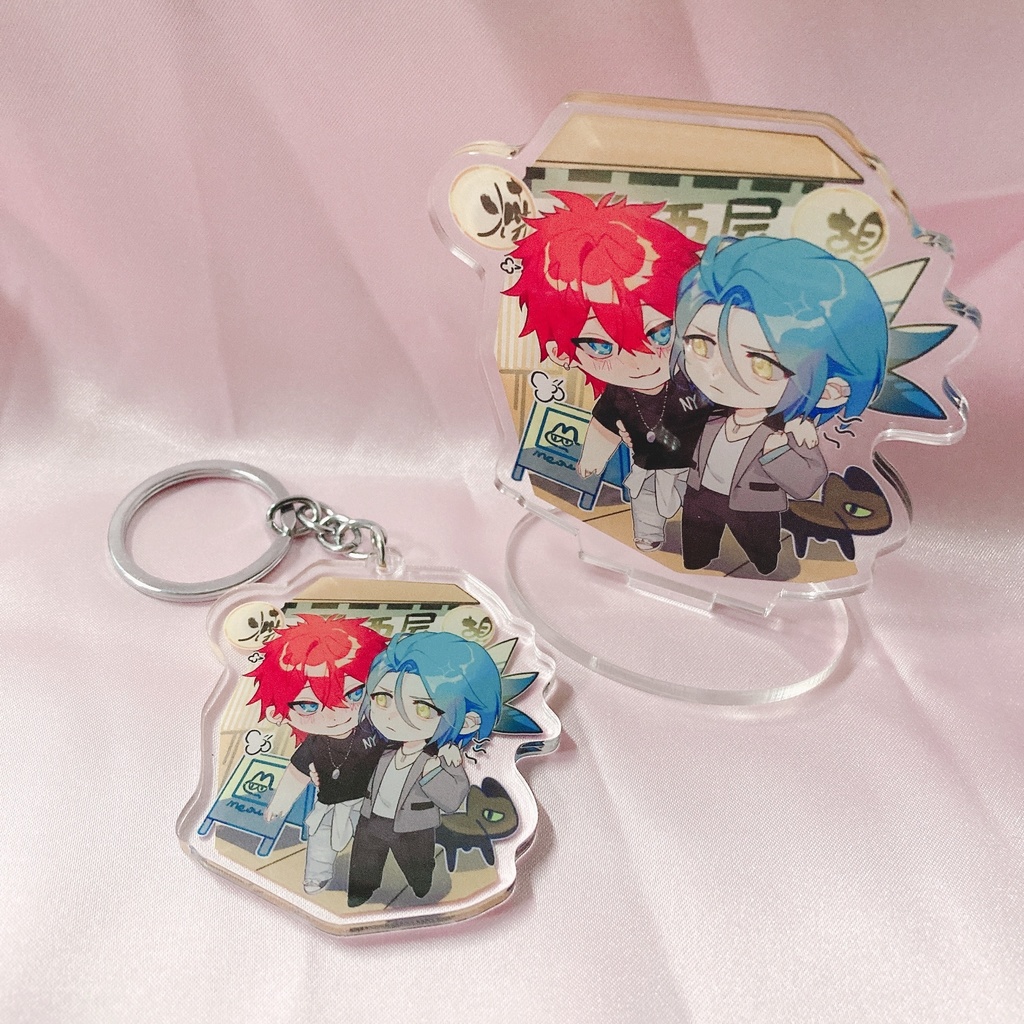 メル燐 アクリルスタンド＆アクリルキーホルダー　2点セット
