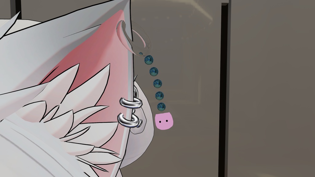 【FREE/VRChat想定】めんだこちゃんけもぴー