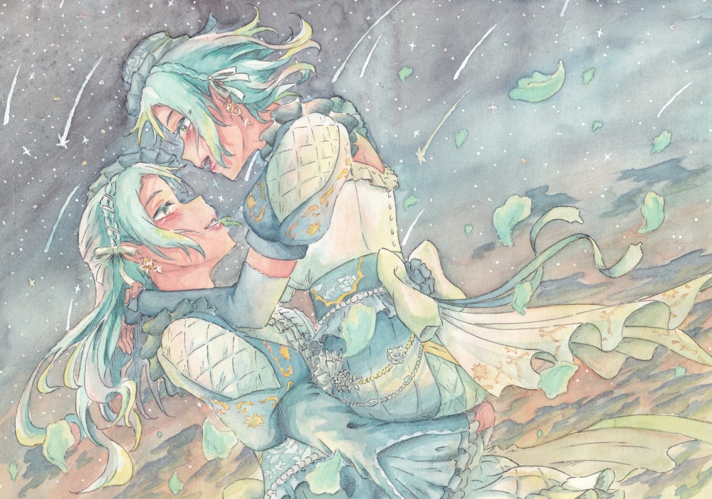 さよひなミニ屏風