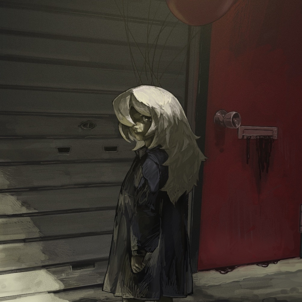 複製画(A3)「風船」