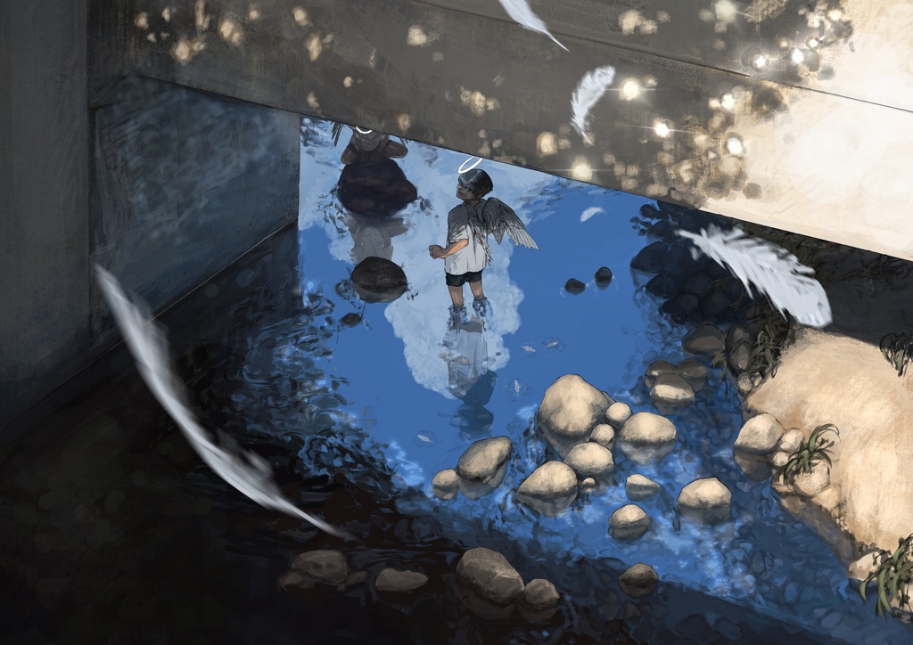 ロングスリーブ「あちらがわ」