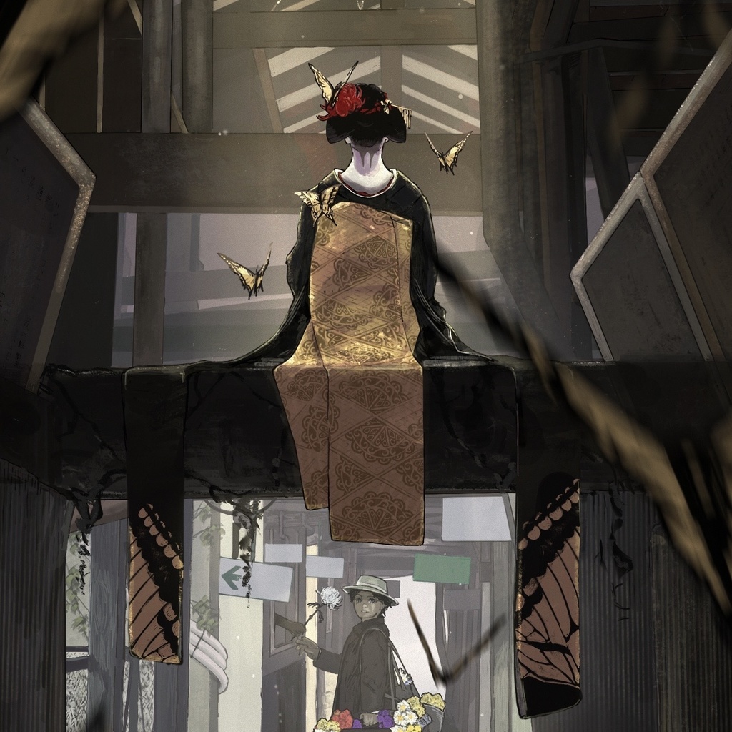 パーカー「彼岸」