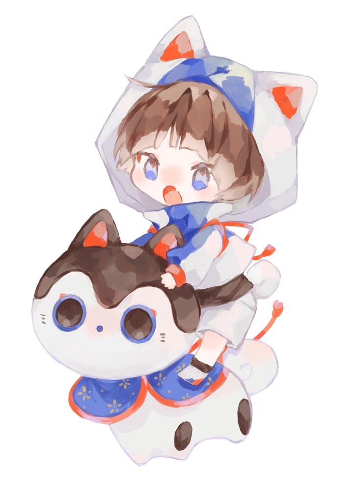 犬張子ステッカー