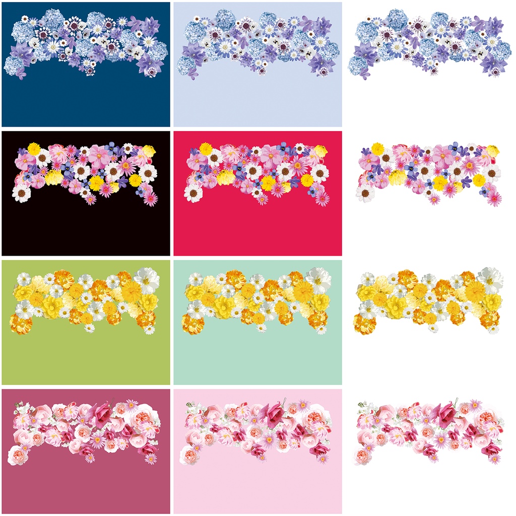 同人誌用素材セット1Flower