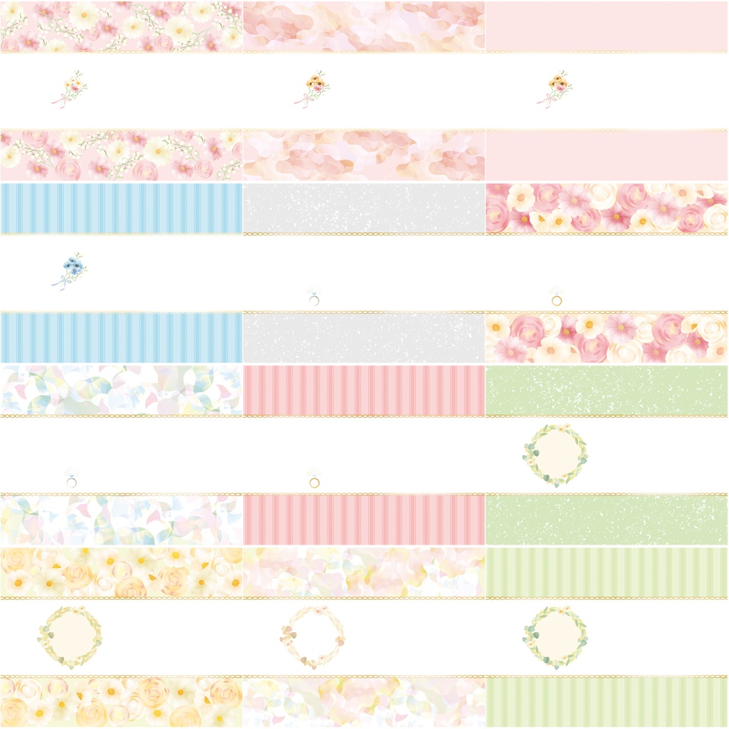 同人誌用素材セット2Wedding