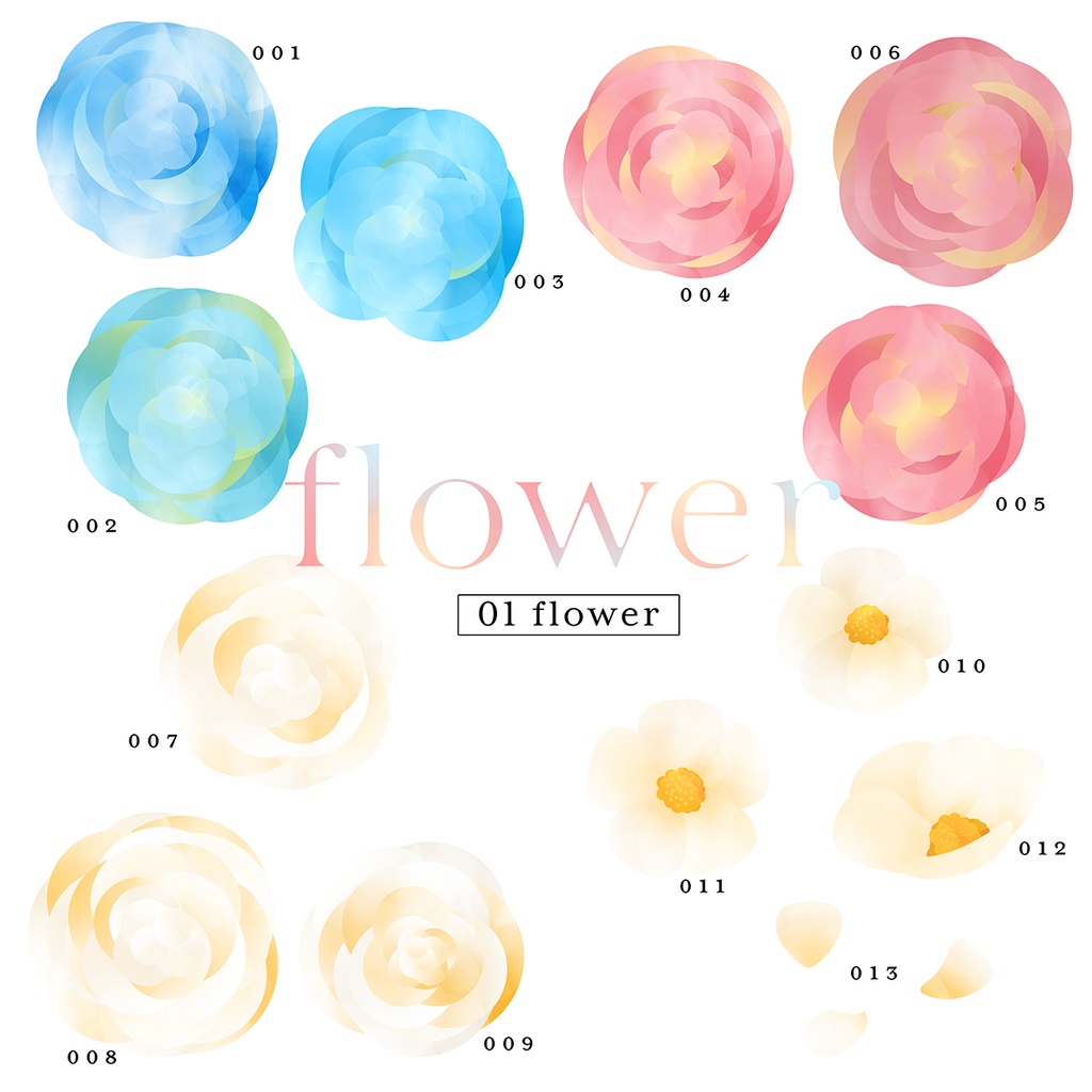 同人誌用素材セット2Wedding