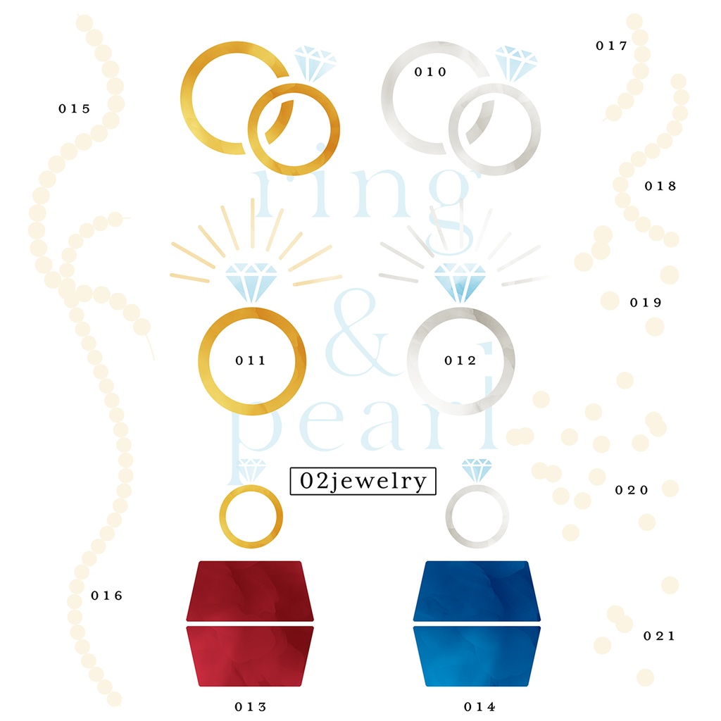 同人誌用素材セット2Wedding