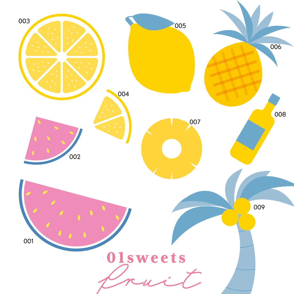 同人誌用素材セット3Summer